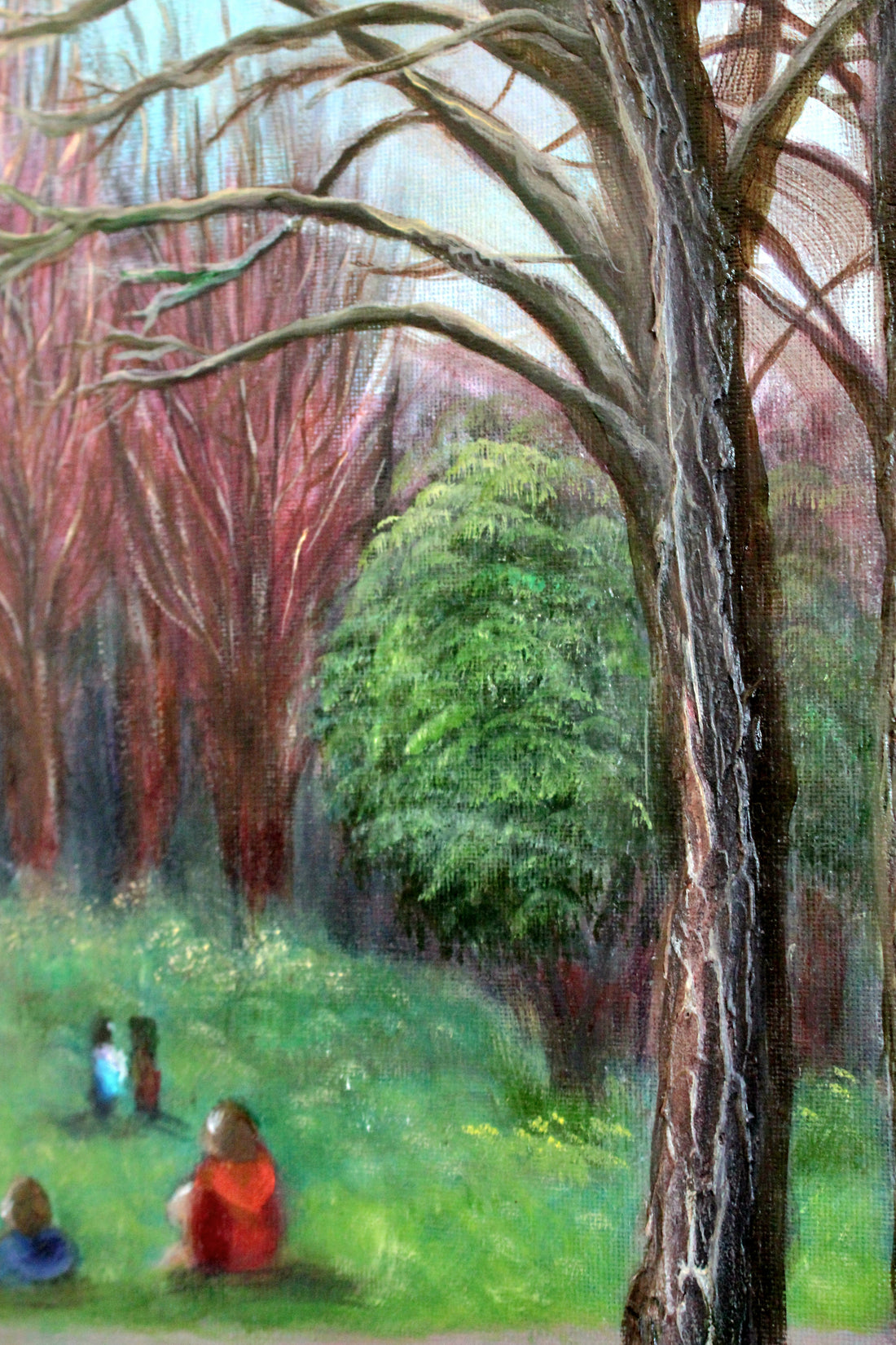 30X30cm First Breath of Spring Fine Art Poster