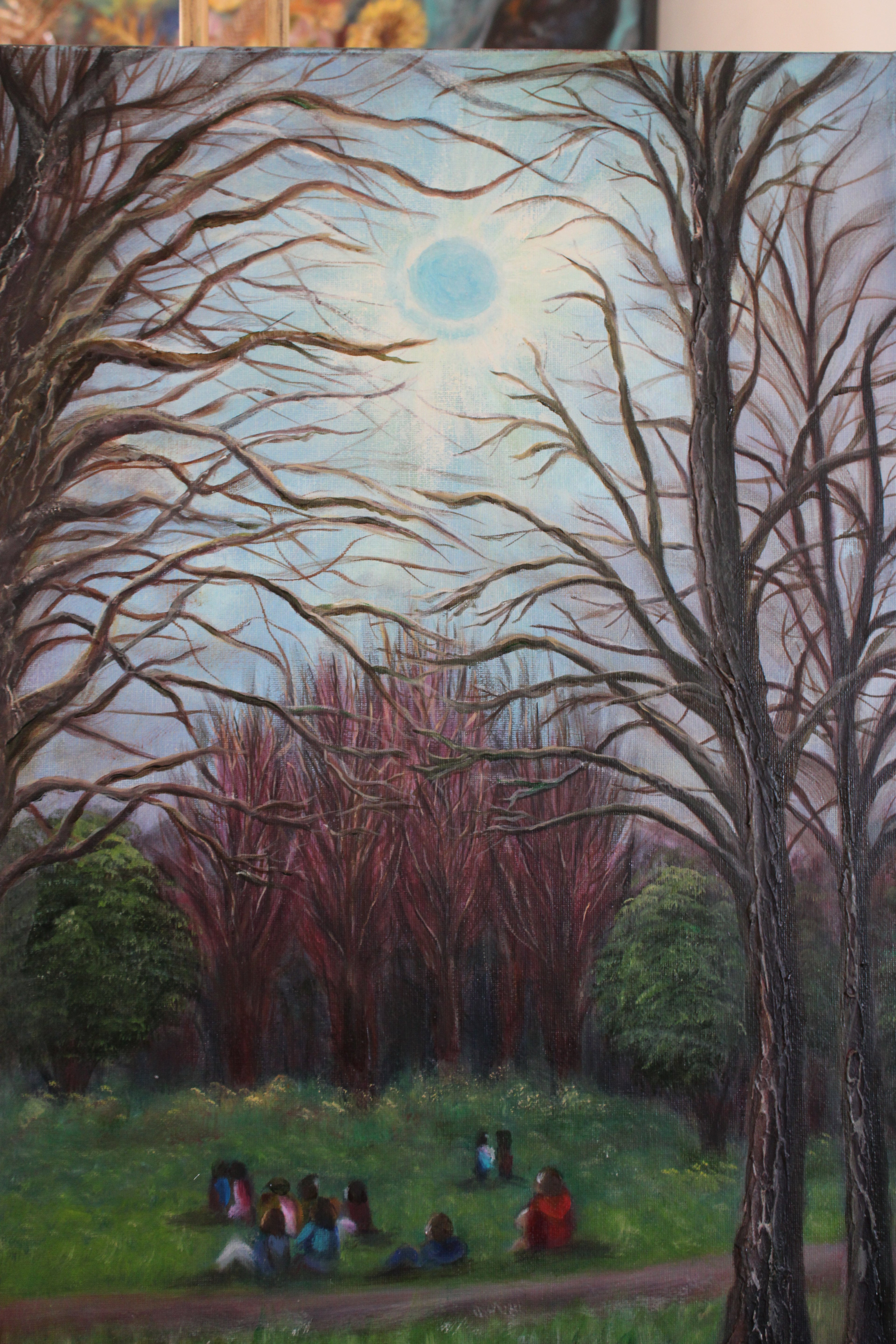 30X30cm First Breath of Spring Fine Art Poster