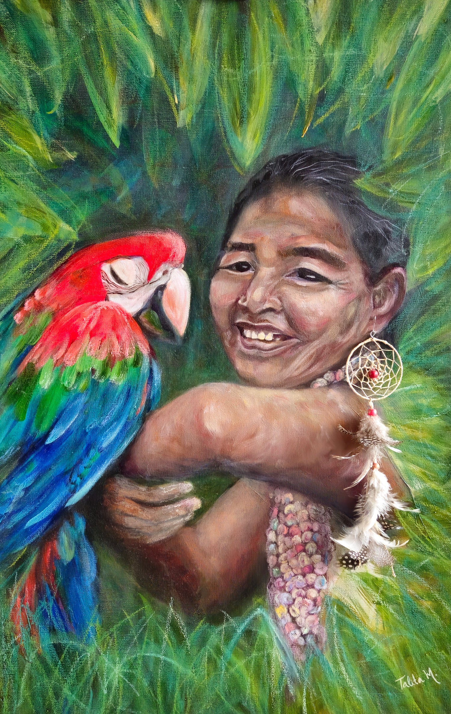 30x21.4cm Sacred Bond Fine Art Poster