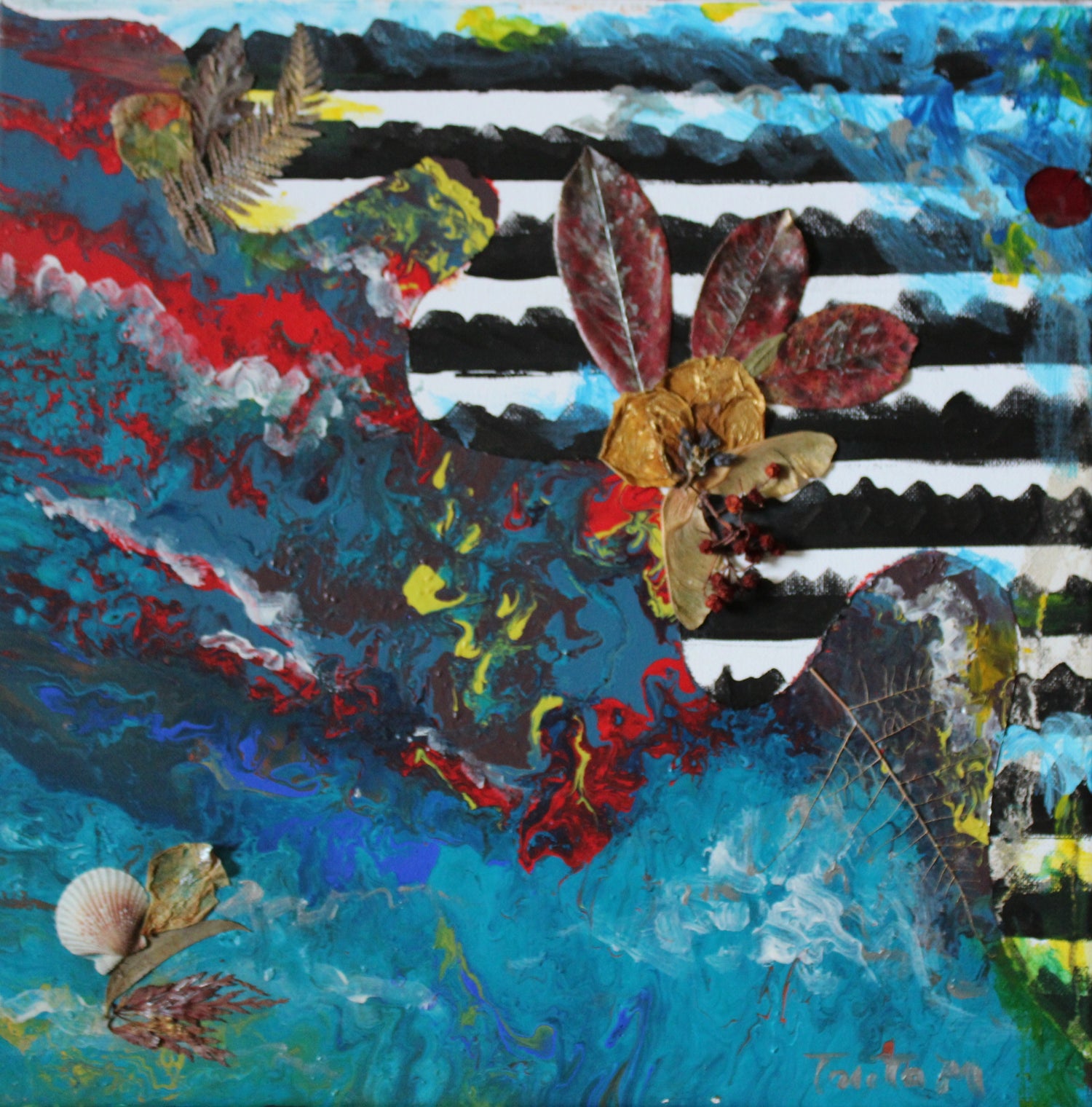 20X20cm Vibrancy Fine Art Poster