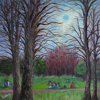 30X30cm First Breath of Spring Fine Art Poster