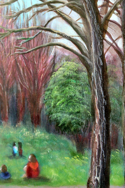 30X30cm First Breath of Spring Fine Art Poster