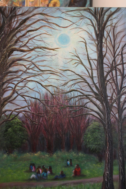 30X30cm First Breath of Spring Fine Art Poster