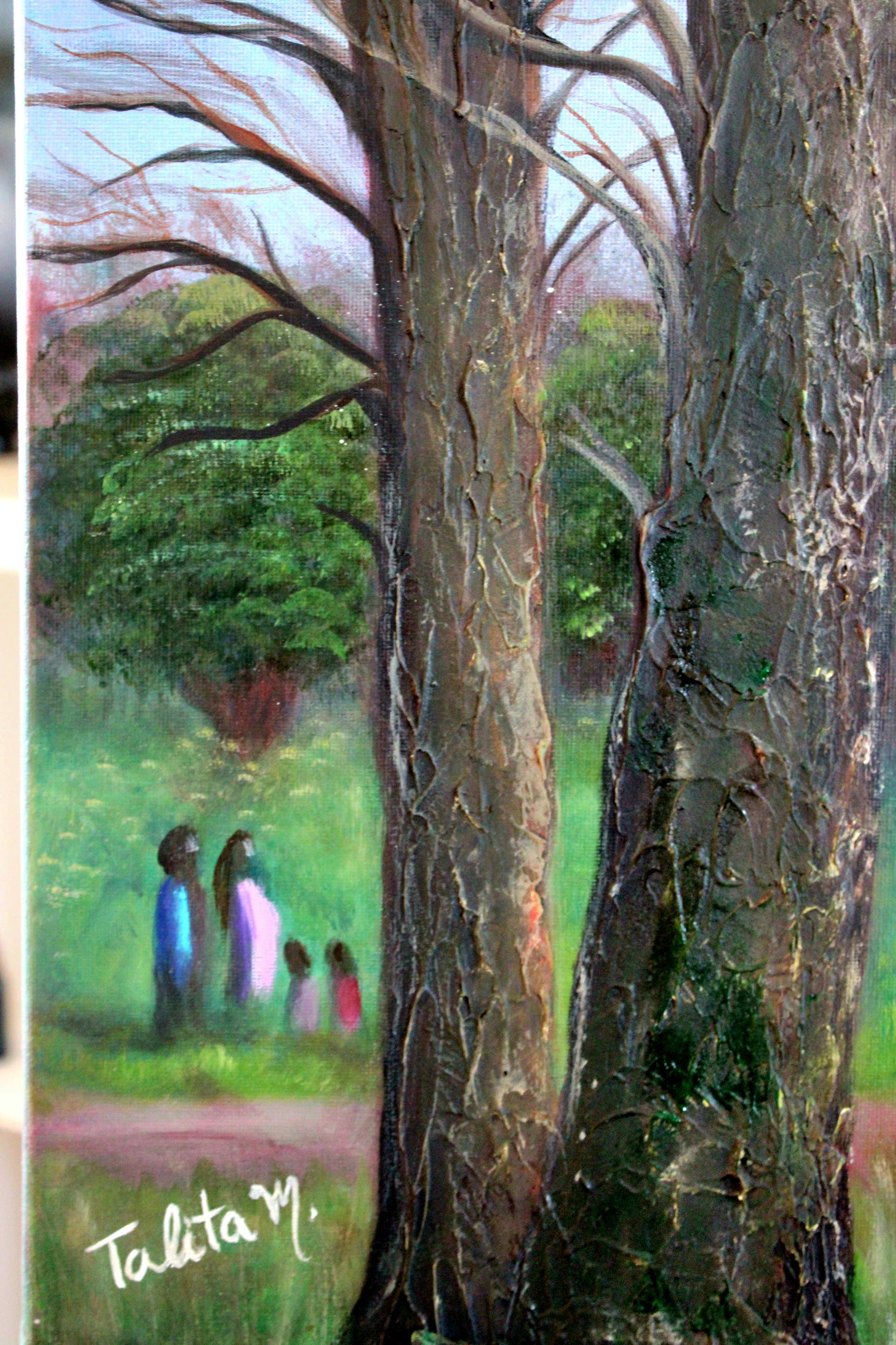 30X30cm First Breath of Spring Fine Art Poster